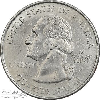 سکه کوارتر دلار 1999P ایالتی (کنکتیکت) - AU - آمریکا