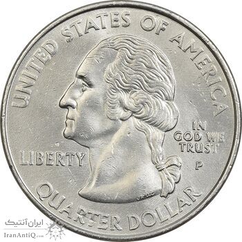 سکه کوارتر دلار 2000P ایالتی (مریلند) - AU - آمریکا