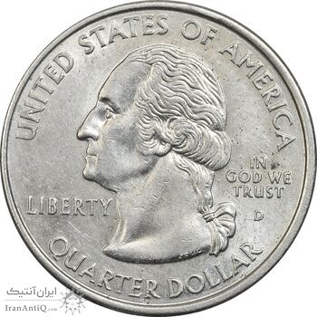 سکه کوارتر دلار 2000D ایالتی (مریلند) - AU - آمریکا