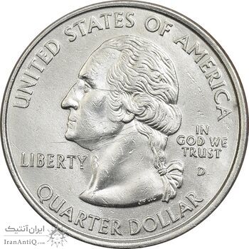سکه کوارتر دلار 2000D ایالتی (مریلند) - AU - آمریکا