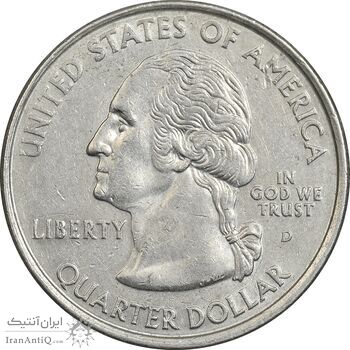 سکه کوارتر دلار 2000D ایالتی (مریلند) - EF - آمریکا