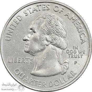 سکه کوارتر دلار 2002P ایالتی (لوئیزیانا) - AU - آمریکا