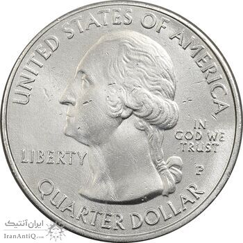 سکه کوارتر دلار 2017P (جزیره الیس) - AU - آمریکا سکه کوارتر دلار 2017P (جزیره الیس) - AU - آمریکا