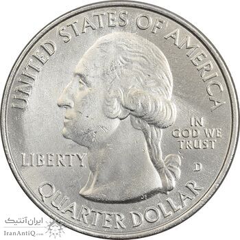 سکه کوارتر دلار 2017D (جزیره الیس) - AU - آمریکا سکه کوارتر دلار 2017D (جزیره الیس) - AU - آمریکا