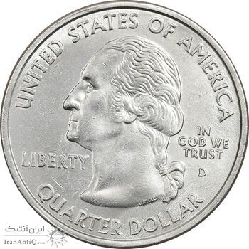 سکه کوارتر دلار 2003D ایالتی (مین) - AU - آمریکا