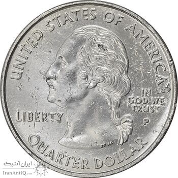 سکه کوارتر دلار 2003D ایالتی (مین) - AU - آمریکا