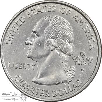 سکه کوارتر دلار 2003P ایالتی (مین) - AU - آمریکا