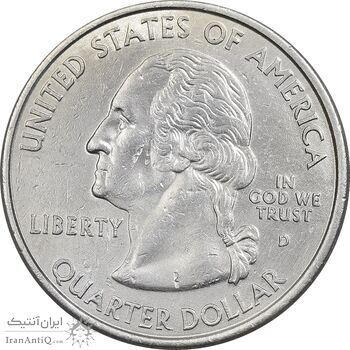 سکه کوارتر دلار 2001D ایالتی (نیویورک) - AU - آمریکا