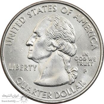 سکه کوارتر دلار 2001P ایالتی (نیویورک) - AU - آمریکا
