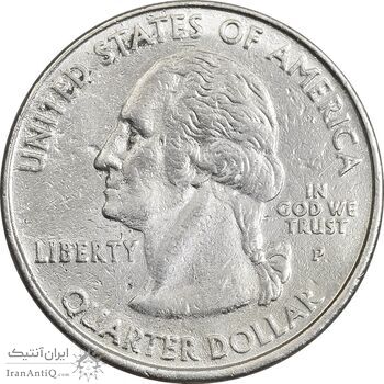 سکه کوارتر دلار 2001P ایالتی (نیویورک) - EF - آمریکا