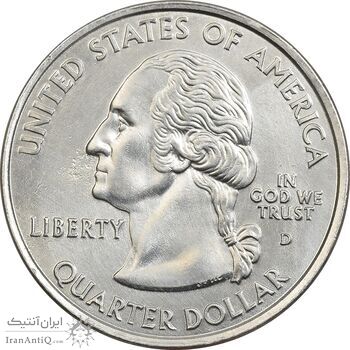سکه کوارتر دلار 2004D ایالتی (آیووا) - AU - آمریکا