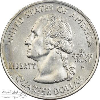 سکه کوارتر دلار 2004P ایالتی (آیووا) - AU - آمریکا