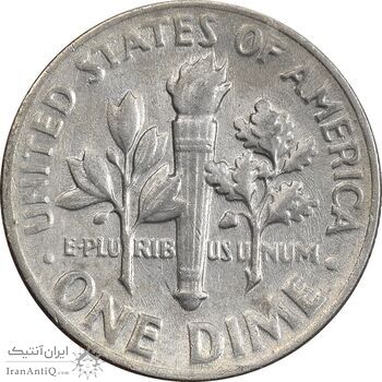 سکه 1 دایم 1965 روزولت - EF45 - آمریکا سکه 1 دایم 1965 روزولت - EF45 - آمریکا