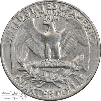 سکه کوارتر دلار 1967 واشنگتن - EF40 - آمریکا سکه کوارتر دلار 1967 واشنگتن - EF40 - آمریکا