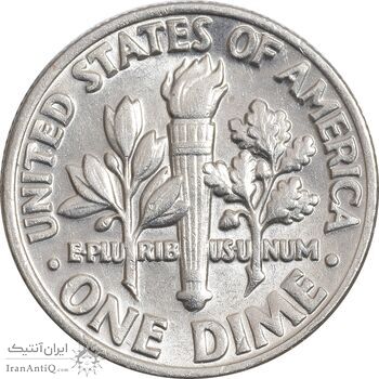 سکه 1 دایم 1985D روزولت - AU58 - آمریکا سکه 1 دایم 1985D روزولت - AU58 - آمریکا