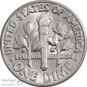 سکه 1 دایم 1984D روزولت - MS62 - آمریکا سکه 1 دایم 1984D روزولت - MS62 - آمریکا