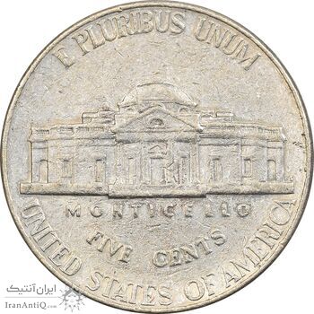 سکه 5 سنت 2006D جفرسون - EF40 - آمریکا