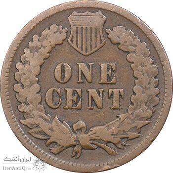 سکه 1 سنت 1905 سرخپوستی - VF35 - آمریکا