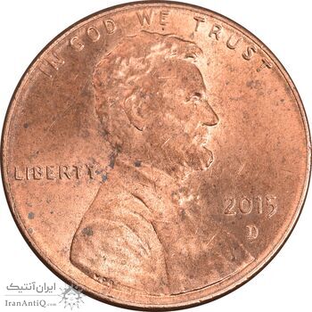 سکه 1 سنت 2015D لینکلن - MS62 - آمریکا