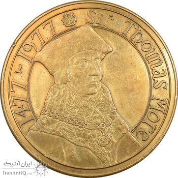 مدال یادبود توماس مور 1977 - AU - انگلیس