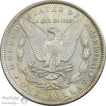 سکه یک دلار 1886 مورگان - MS62 - آمریکا