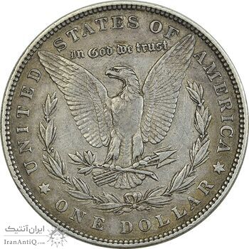 سکه یک دلار 1882 مورگان - EF45 - آمریکا سکه یک دلار 1882 مورگان - EF45 - آمریکا