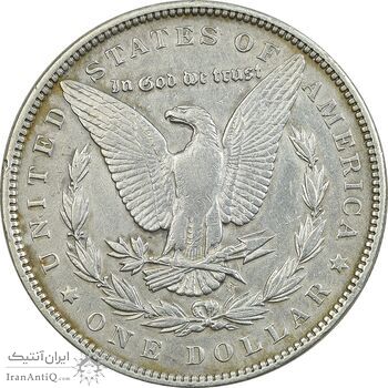 سکه یک دلار 1888 مورگان - EF40 - آمریکا