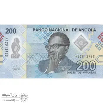 اسکناس 200 کوانزا 2020 جمهوری - تک - UNC64 - آنگولا