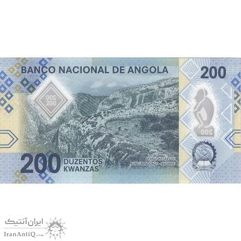اسکناس 200 کوانزا 2020 جمهوری - تک - UNC64 - آنگولا اسکناس 200 کوانزا 2020 جمهوری - تک - UNC64 - آنگولا