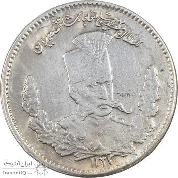 سکه 2000 دینار 1323 تصویری - EF45 - مظفرالدین شاه سکه 2000 دینار 1323 تصویری - EF45 - مظفرالدین شاه