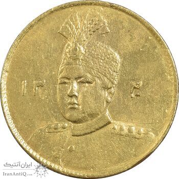 سکه طلا 1 تومان 1340 تصویری - AU58 - احمد شاه سکه طلا 1 تومان 1340 تصویری - AU58 - احمد شاه