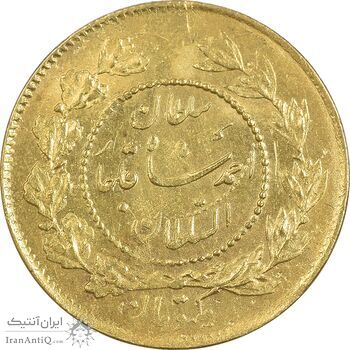سکه طلا 1 تومان 1340 تصویری - AU58 - احمد شاه سکه طلا 1 تومان 1340 تصویری - AU58 - احمد شاه