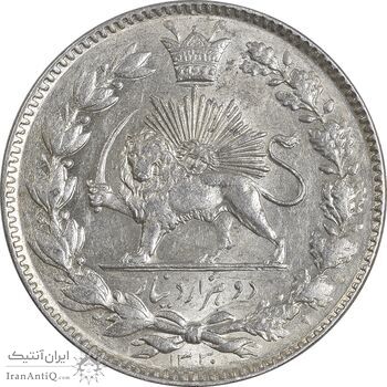 سکه 2000 دینار 1330 خطی - MS61 - احمد شاه سکه 2000 دینار 1330 خطی - MS61 - احمد شاه