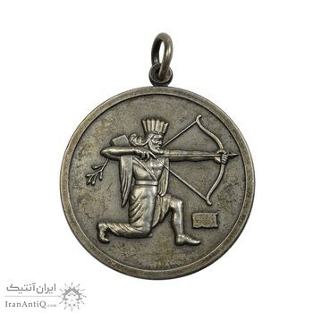 مدال آویز ستاد ارتشتاران - کماندار - نقره ای - AU - محمدرضا شاه