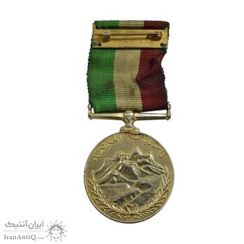 مدال آویزی انقلاب ظفار (جنگ داخلی عمان) 1962 - سلطان سعید بن تیمور - EF - عمان