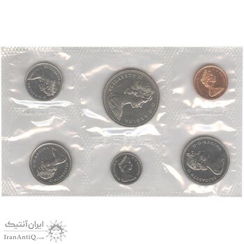 مجموعه سکه های کانادا 1968 - UNC مجموعه سکه های کانادا 1968 - UNC