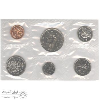 مجموعه سکه های کانادا 1968 - UNC مجموعه سکه های کانادا 1968 - UNC