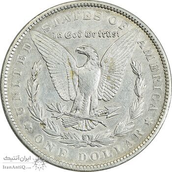 سکه یک دلار 1888 مورگان - EF40 - آمریکا