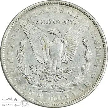 سکه یک دلار 1888 مورگان - EF40 - آمریکا