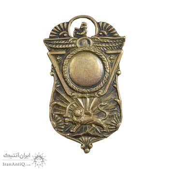 نشان برنز تاجگذاری رضا شاه (زرتشتیان) 1305 - EF - رضا شاه