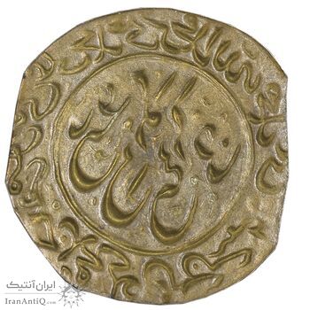 سکه پولکی برنز امام رضا (ع) 1310 - EF - ناصرالدین شاه