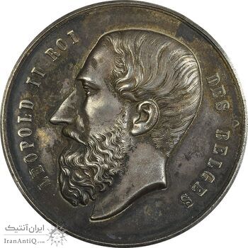 مدال یادبود نمایشگاه صنعتی 1894 - EF - بلژیک