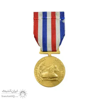 مدال آویزی برنز افتخار راه آهن 1985 - UNC - فرانسه