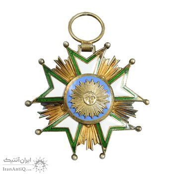 نشان تاج درجه پنج 1332 - AU - احمد شاه