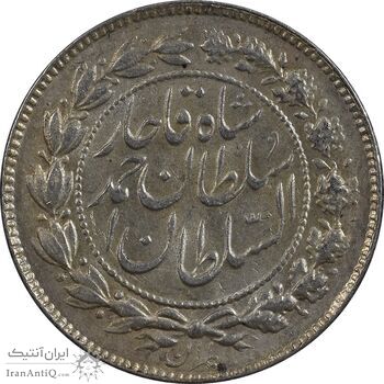 سکه 500 دینار 1330 خطی - MS62 - احمد شاه