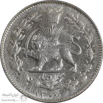 سکه 1000 دینار 1306 خطی - MS62 - رضا شاه سکه 1000 دینار 1306 خطی - MS62 - رضا شاه