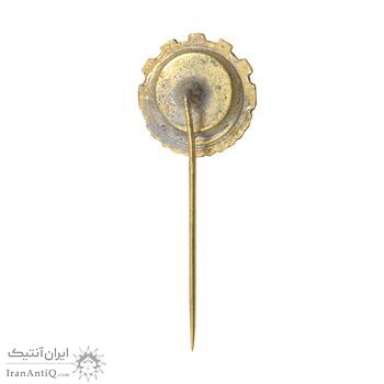 نشان سوزنی حزب ایران نوین - AU - محمد رضا شاه