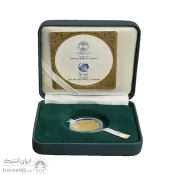 مدال طلا یادبود مارتین لوتر کینگ - PF64 - جمهوری لیبریا