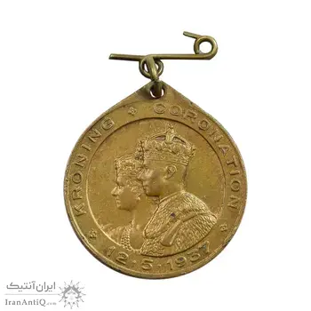 مدال تاج گذاری پادشاه جورج ششم و ملکه الیزابت 1937 - AU - آفریقای جنوبی