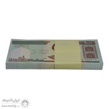 بسته اسکناس 1000 ریال (حسینی - شیبانی) - UNC - جمهوری اسلامی